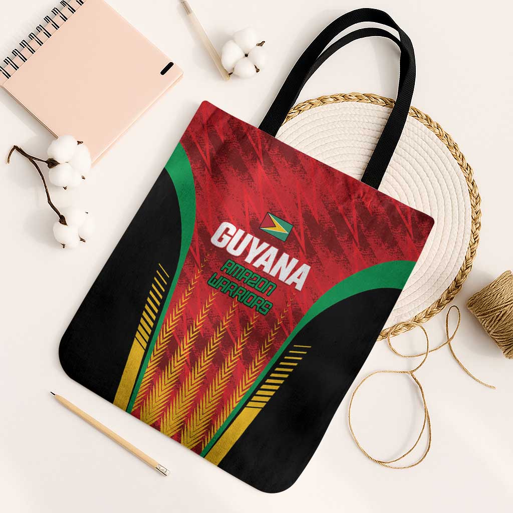 Amazon Warriors Guyana Cricket Tote Bag Ready For Glory Red Version - Wonder Print Shop