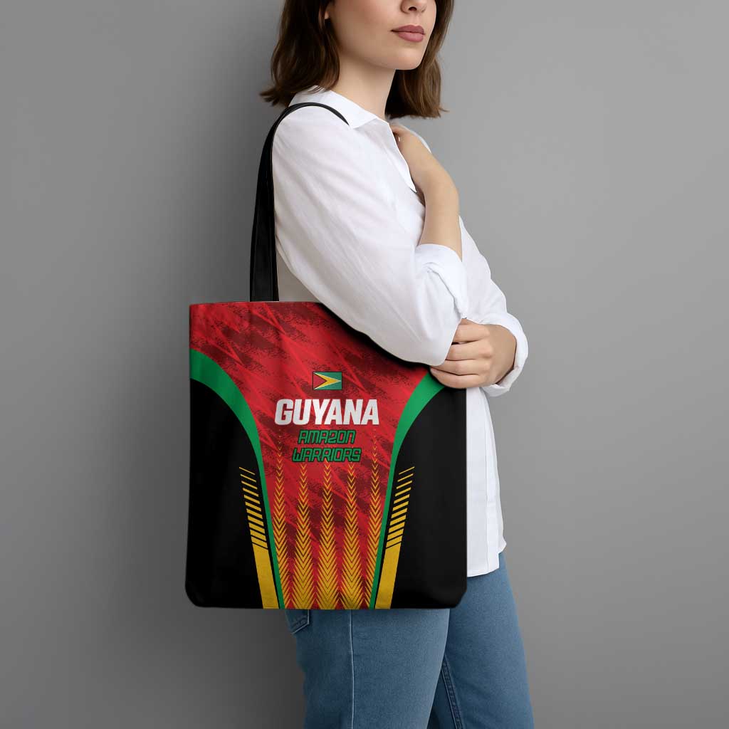 Amazon Warriors Guyana Cricket Tote Bag Ready For Glory Red Version - Wonder Print Shop