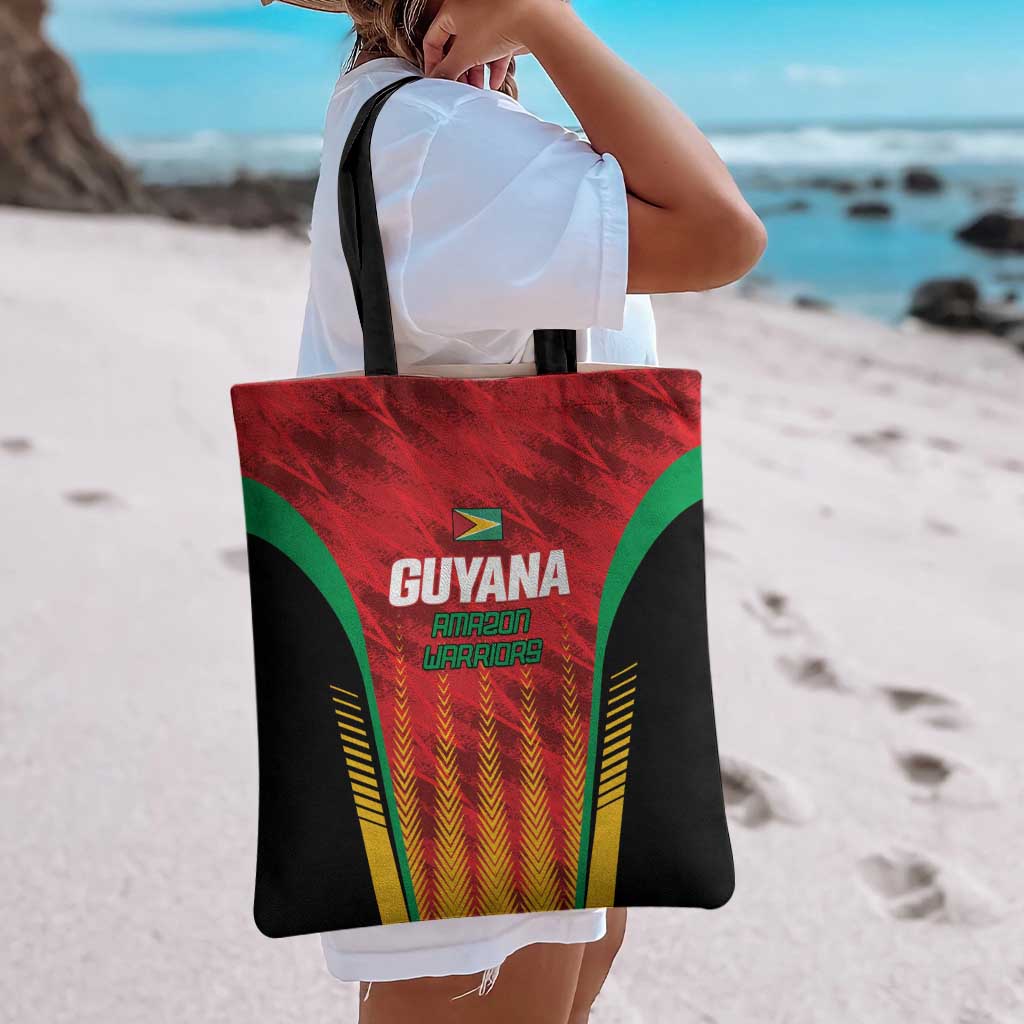 Amazon Warriors Guyana Cricket Tote Bag Ready For Glory Red Version - Wonder Print Shop