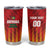 Custom Amazon Warriors Guyana Cricket Tumbler Cup Ready For Glory Red Version - Wonder Print Shop