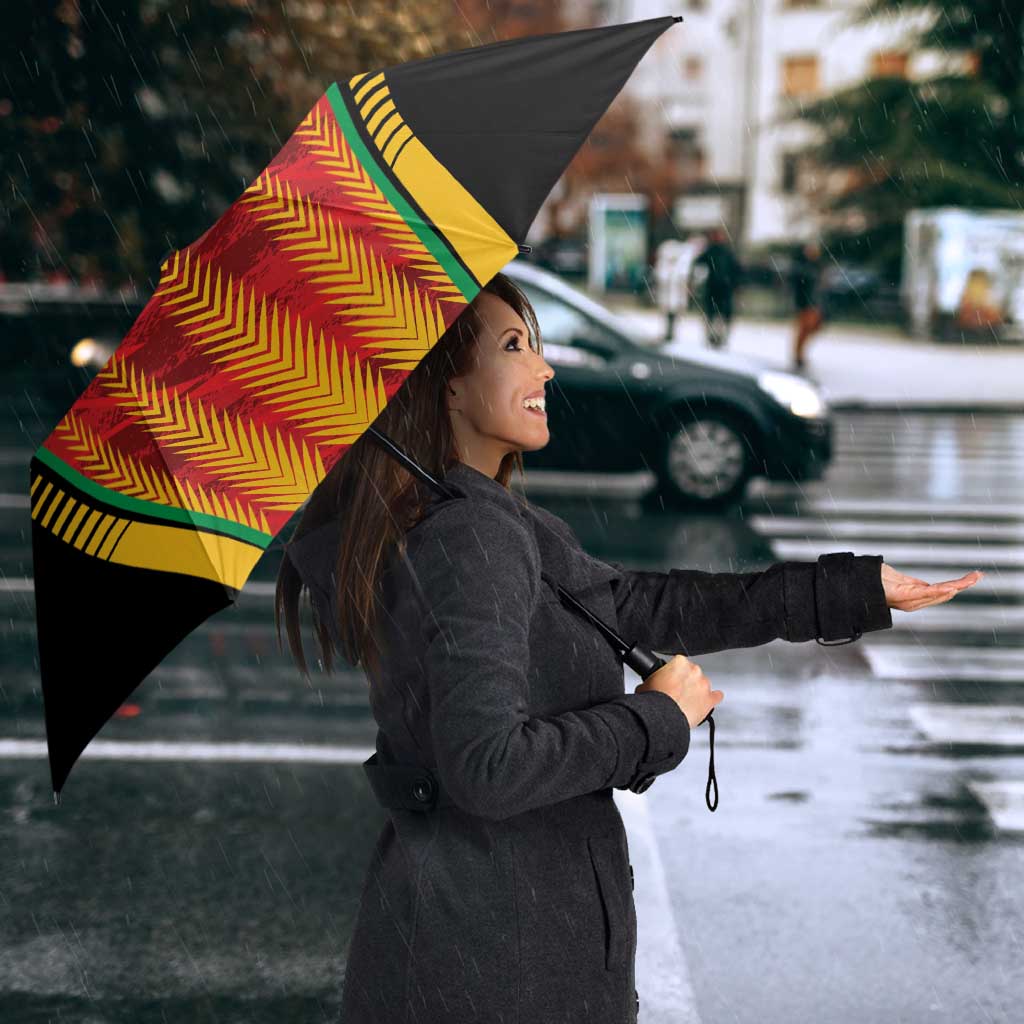 Amazon Warriors Guyana Cricket Umbrella Ready For Glory Red Version - Wonder Print Shop