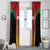 Custom Amazon Warriors Guyana Cricket Window Curtain Ready For Glory Red Version - Wonder Print Shop