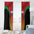 Custom Amazon Warriors Guyana Cricket Window Curtain Ready For Glory Red Version - Wonder Print Shop