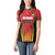 Custom Amazon Warriors Guyana Cricket Women Polo Shirt Ready For Glory Red Version - Wonder Print Shop