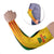 Custom Amazon Warriors Guyana Cricket Arm Sleeves Ready For Glory Yellow Version - Wonder Print Shop