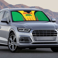 Amazon Warriors Guyana Cricket Auto Sun Shade Ready For Glory Yellow Version - Wonder Print Shop