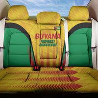 Custom Amazon Warriors Guyana Cricket Back Car Seat Cover Ready For Glory Yellow Version - Wonder Print Shop