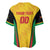 Custom Amazon Warriors Guyana Cricket Baseball Jersey Ready For Glory Yellow Version - Wonder Print Shop