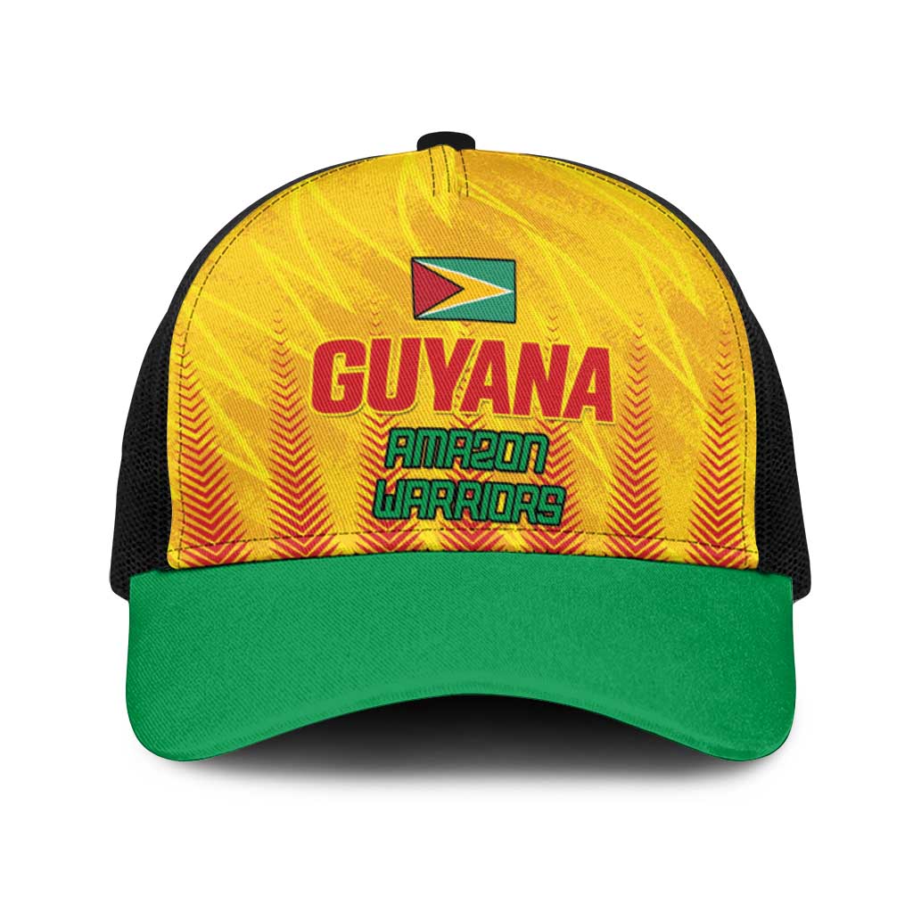 Amazon Warriors Guyana Cricket Baseball Net Cap Ready For Glory Yellow Version - Wonder Print Shop