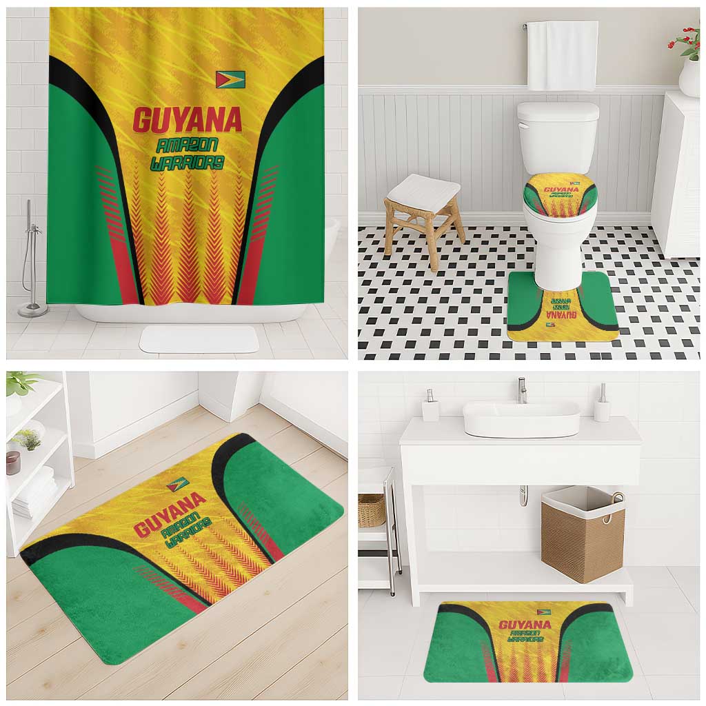 Amazon Warriors Guyana Cricket Bathroom Set Ready For Glory Yellow Version - Wonder Print Shop