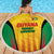 Custom Amazon Warriors Guyana Cricket Beach Blanket Ready For Glory Yellow Version - Wonder Print Shop