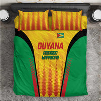 Custom Amazon Warriors Guyana Cricket Bedding Set Ready For Glory Yellow Version - Wonder Print Shop