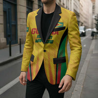 Custom Amazon Warriors Guyana Cricket Blazer Ready For Glory Yellow Version - Wonder Print Shop