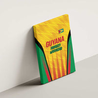 Custom Amazon Warriors Guyana Cricket Canvas Wall Art Ready For Glory Yellow Version - Wonder Print Shop