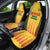 Custom Amazon Warriors Guyana Cricket Car Seat Cover Ready For Glory Yellow Version - Wonder Print Shop