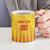 Custom Amazon Warriors Guyana Cricket Ceramic Mug Ready For Glory Yellow Version - Wonder Print Shop