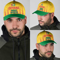 Amazon Warriors Guyana Cricket Classic Cap Ready For Glory Yellow Version - Wonder Print Shop