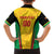 Custom Amazon Warriors Guyana Cricket Family Matching Puletasi and Hawaiian Shirt Ready For Glory Yellow Version - Wonder Print Shop