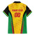 Custom Amazon Warriors Guyana Cricket Family Matching Puletasi and Hawaiian Shirt Ready For Glory Yellow Version - Wonder Print Shop