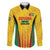Custom Amazon Warriors Guyana Cricket Family Matching Puletasi and Hawaiian Shirt Ready For Glory Yellow Version - Wonder Print Shop