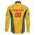 Custom Amazon Warriors Guyana Cricket Family Matching Puletasi and Hawaiian Shirt Ready For Glory Yellow Version - Wonder Print Shop
