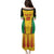 Custom Amazon Warriors Guyana Cricket Family Matching Puletasi and Hawaiian Shirt Ready For Glory Yellow Version - Wonder Print Shop