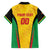 Custom Amazon Warriors Guyana Cricket Family Matching Short Sleeve Bodycon Dress and Hawaiian Shirt Ready For Glory Yellow Version - Wonder Print Shop