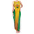 Custom Amazon Warriors Guyana Cricket Family Matching Tank Maxi Dress and Hawaiian Shirt Ready For Glory Yellow Version - Wonder Print Shop