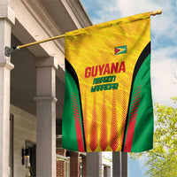 Custom Amazon Warriors Guyana Cricket Garden Flag Ready For Glory Yellow Version - Wonder Print Shop