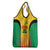Custom Amazon Warriors Guyana Cricket Grocery Bag Ready For Glory Yellow Version - Wonder Print Shop