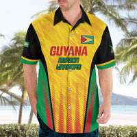 Custom Amazon Warriors Guyana Cricket Hawaiian Shirt Ready For Glory Yellow Version - Wonder Print Shop