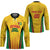 Custom Amazon Warriors Guyana Cricket Hockey Jersey Ready For Glory Yellow Version - Wonder Print Shop