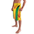 Custom Amazon Warriors Guyana Cricket Lavalava Ready For Glory Yellow Version - Wonder Print Shop