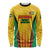 Custom Amazon Warriors Guyana Cricket Long Sleeve Shirt Ready For Glory Yellow Version - Wonder Print Shop