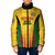 Custom Amazon Warriors Guyana Cricket Padded Jacket Ready For Glory Yellow Version - Wonder Print Shop