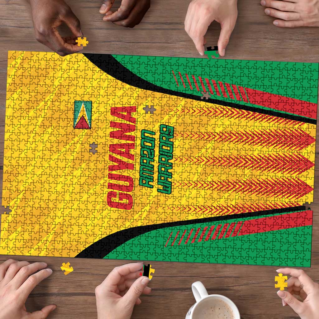 Amazon Warriors Guyana Cricket Puzzle Ready For Glory Yellow Version - Wonder Print Shop