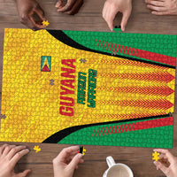 Amazon Warriors Guyana Cricket Puzzle Ready For Glory Yellow Version - Wonder Print Shop