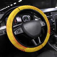 Amazon Warriors Guyana Cricket Steering Wheel Cover Ready For Glory Yellow Version - Wonder Print Shop