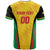 Custom Amazon Warriors Guyana Cricket T Shirt Ready For Glory Yellow Version - Wonder Print Shop