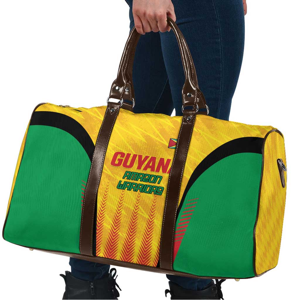 Amazon Warriors Guyana Cricket Travel Bag Ready For Glory Yellow Version - Wonder Print Shop