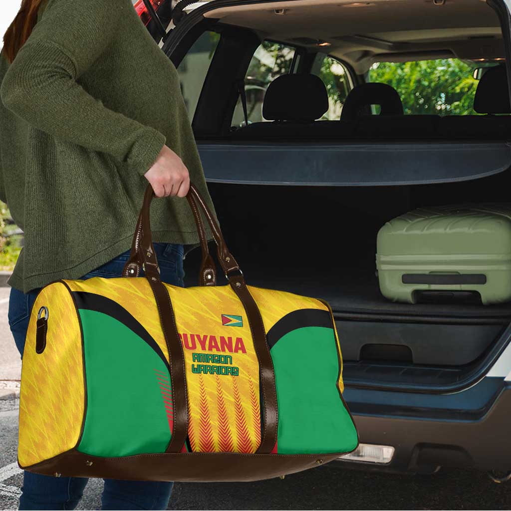 Amazon Warriors Guyana Cricket Travel Bag Ready For Glory Yellow Version - Wonder Print Shop