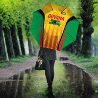 Amazon Warriors Guyana Cricket Umbrella Ready For Glory Yellow Version - Wonder Print Shop