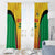 Custom Amazon Warriors Guyana Cricket Window Curtain Ready For Glory Yellow Version - Wonder Print Shop