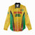 Custom Amazon Warriors Guyana Cricket Women Casual Shirt Ready For Glory Yellow Version - Wonder Print Shop