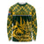 South Africa Rugby Long Sleeve Shirt Go Springboks African Pattern LT01
