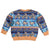 Hawaii Turtles Pattern Special Blue Kid Ugly Christmas Sweater - Wonder Print Shop