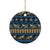 Hawaii Turtles Starfish Unique Pattern Ceramic Ornament - Wonder Print Shop