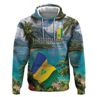 Hairouna St Vincent and The Grenadines Personalized Hoodie Land of the Blessed