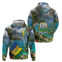 Hairouna St Vincent and The Grenadines Personalized Hoodie Land of the Blessed