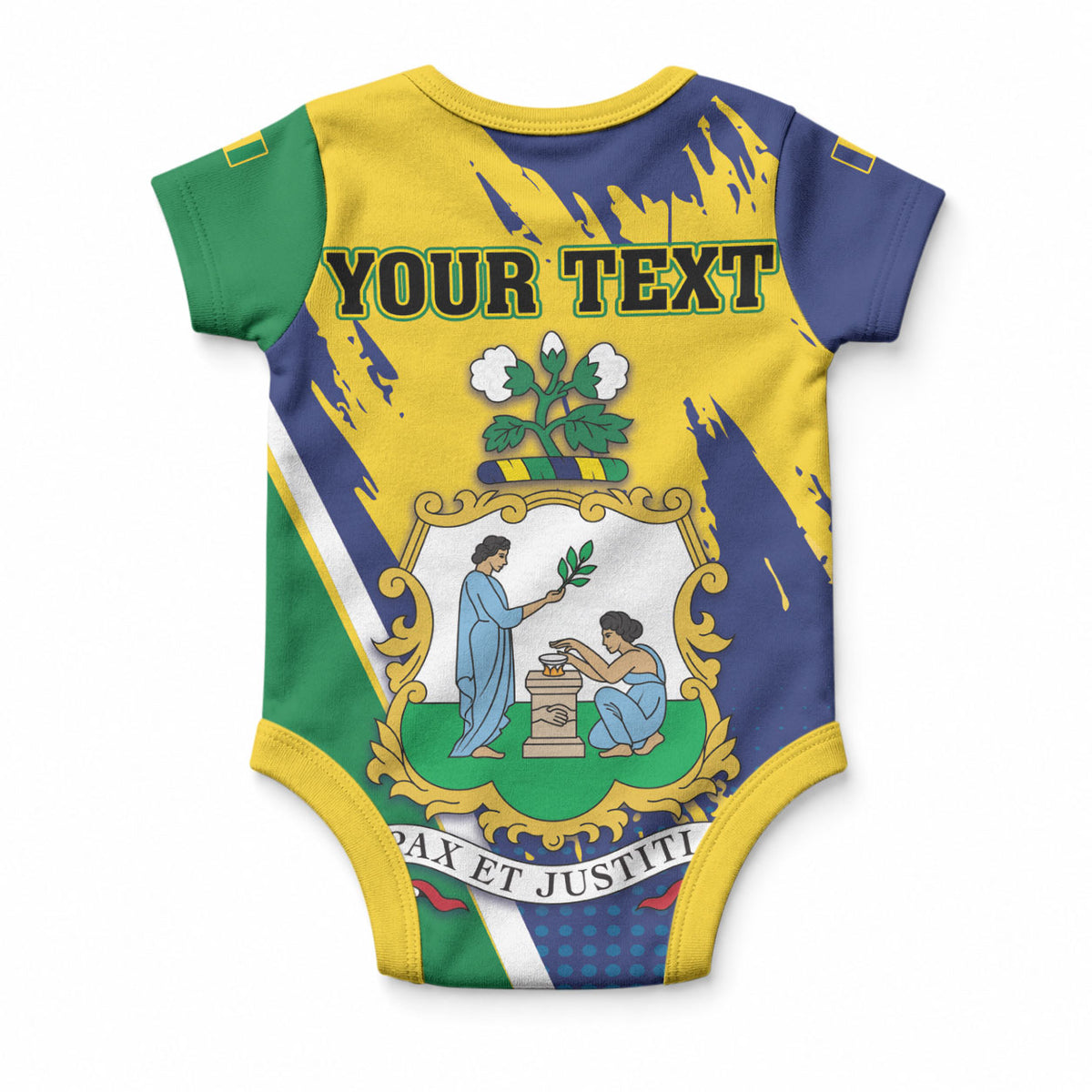 Yorumein SVG Personalized Baby Onesie Pearl of Caribbean